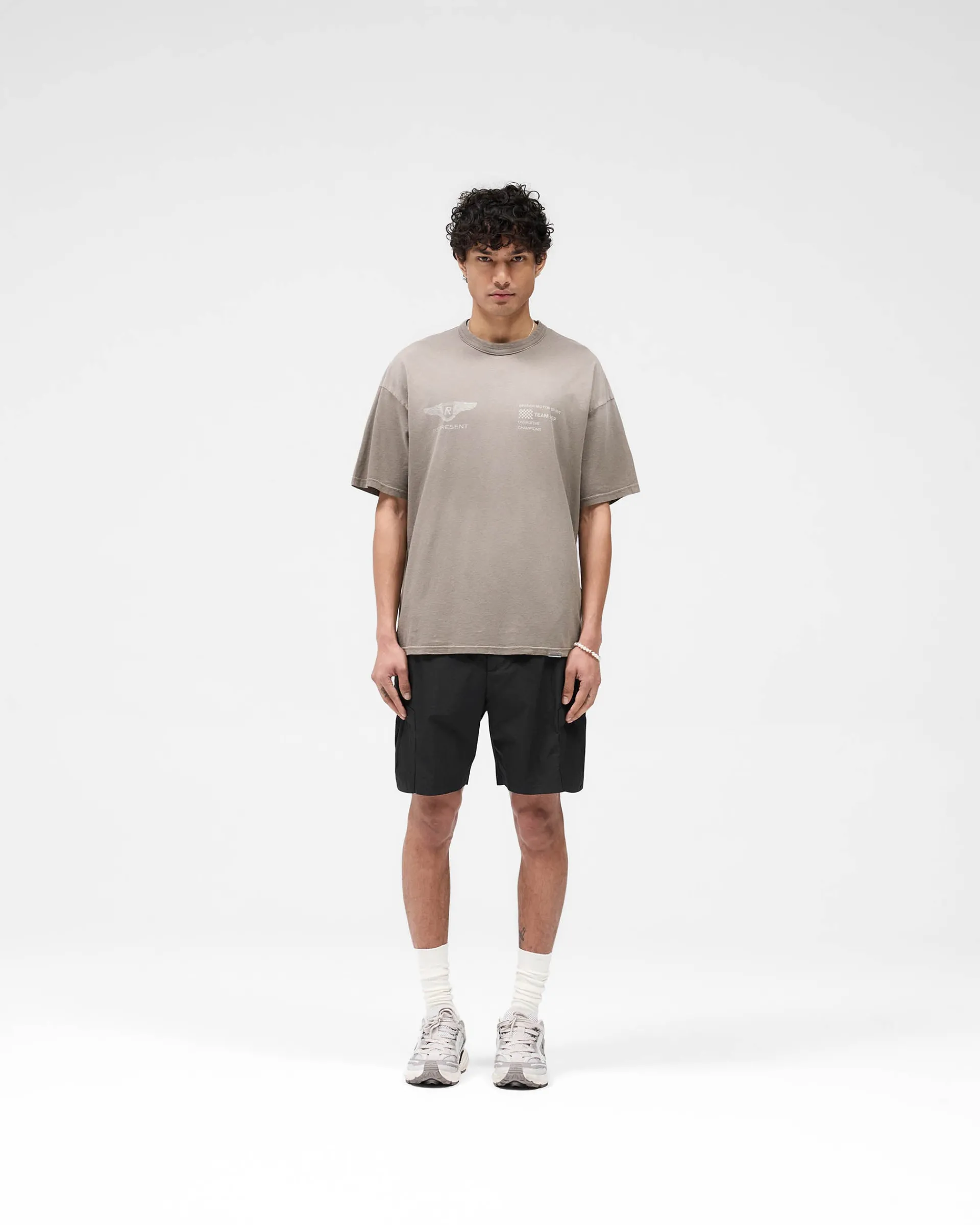 Represent Tech Cargo Short - Jet Black> Shorts