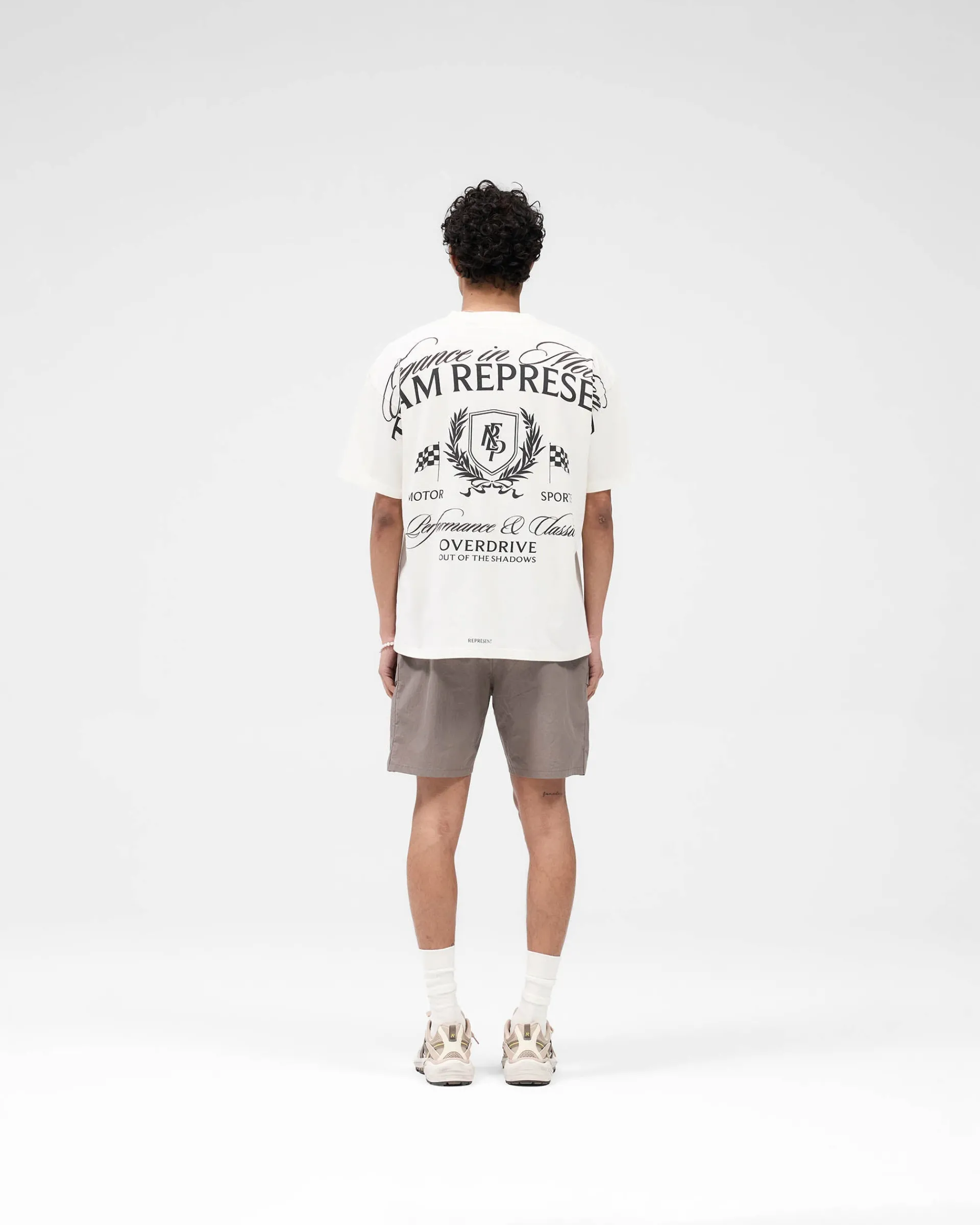 Represent Tech Cargo Short - Mid Grey> Shorts