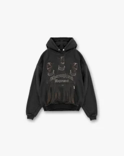 Represent Thoroughbred Hoodie - Vintage Black> Hoodies