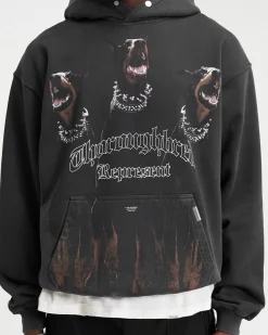 Represent Thoroughbred Hoodie - Vintage Black> Hoodies