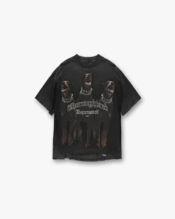 Represent Thoroughbred T-Shirt - Vintage Black> T-Shirts