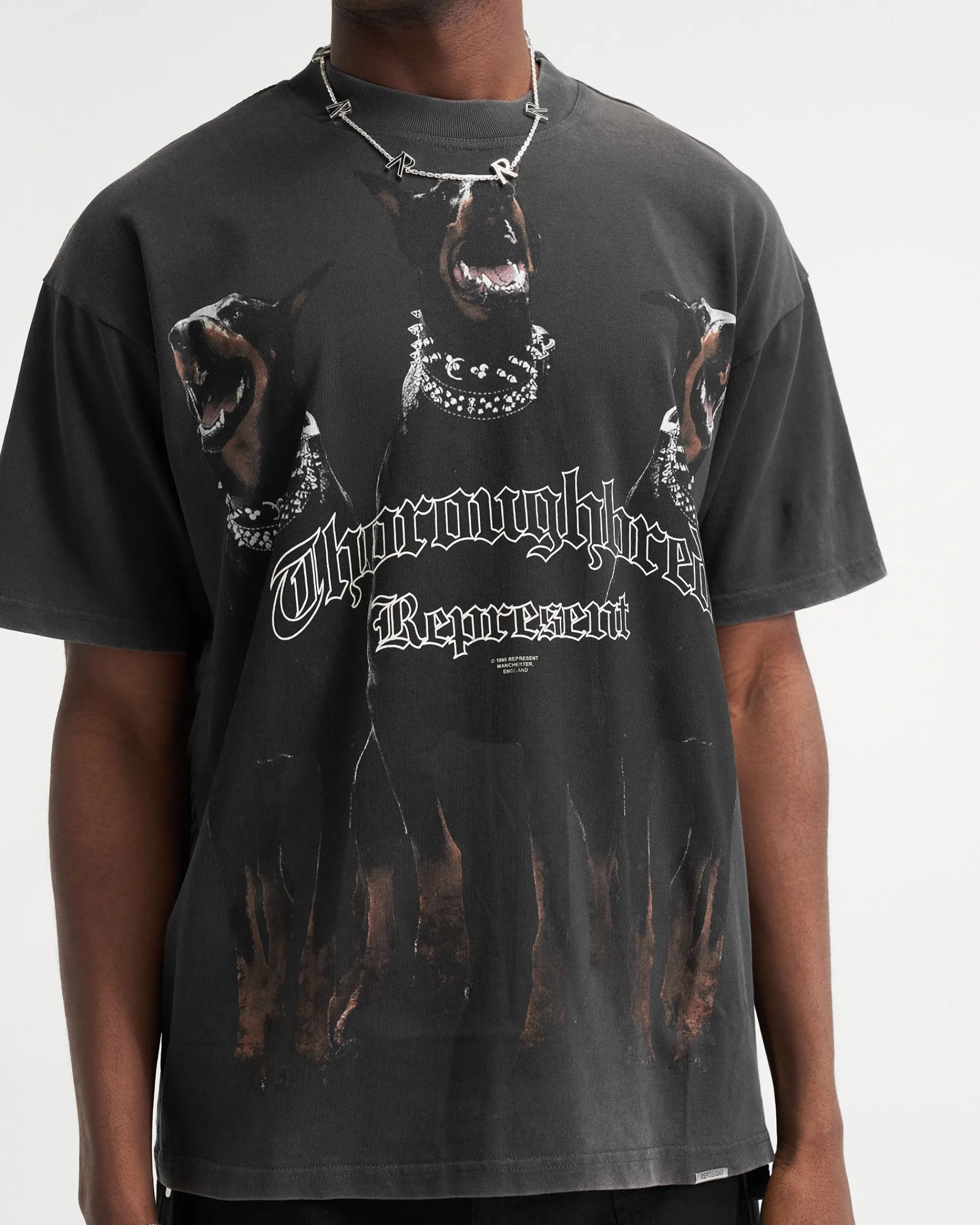 Represent Thoroughbred T-Shirt - Vintage Black> T-Shirts