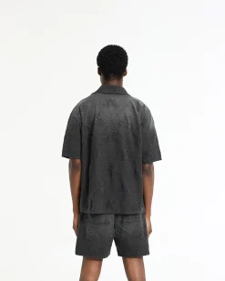 Represent Towelling Shirt - Jet Black><noscript><img width=