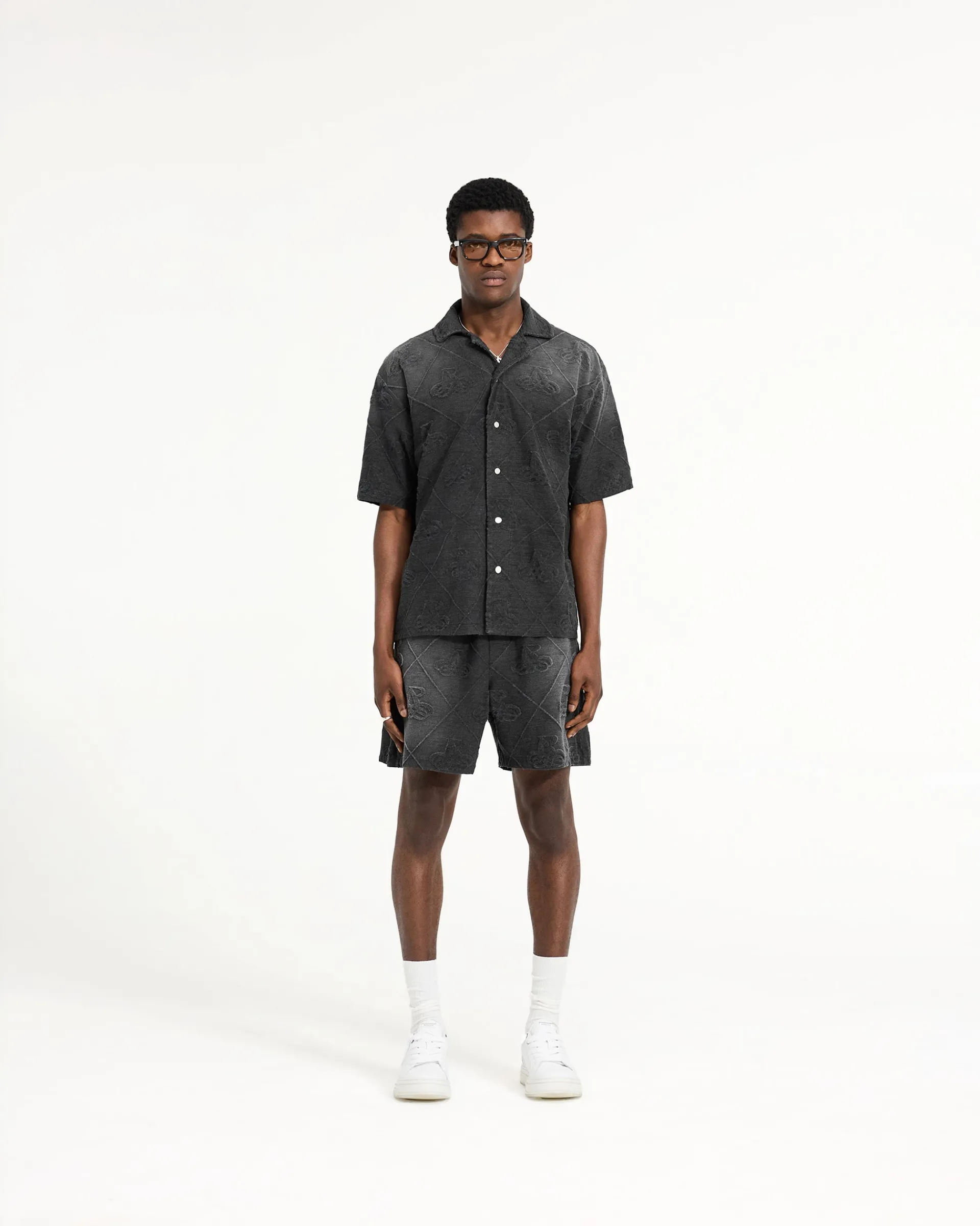 Represent Towelling Shirt - Jet Black> Shirts