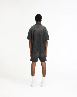 Represent Towelling Shirt - Jet Black><noscript><img width=