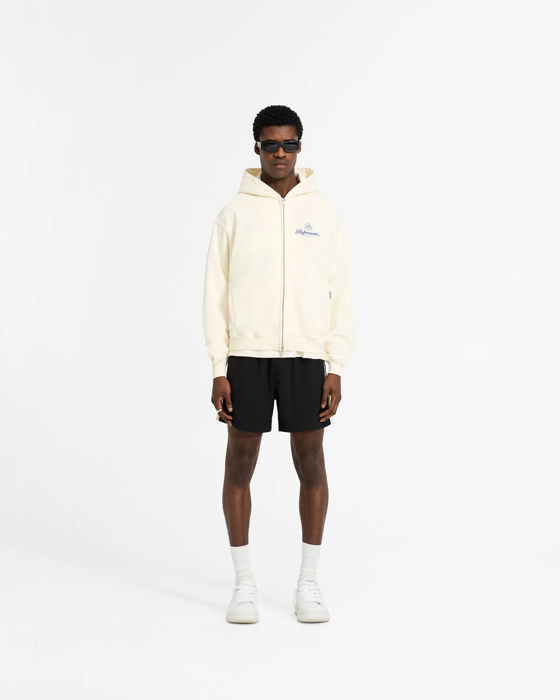 Represent Track Short - Jet Black> Shorts