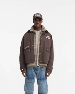 Represent Utility Carpenter Jacket - Vintage Brown><noscript><img width=