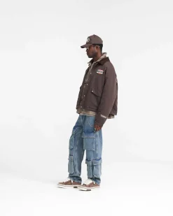Represent Utility Carpenter Jacket - Vintage Brown><noscript><img width=