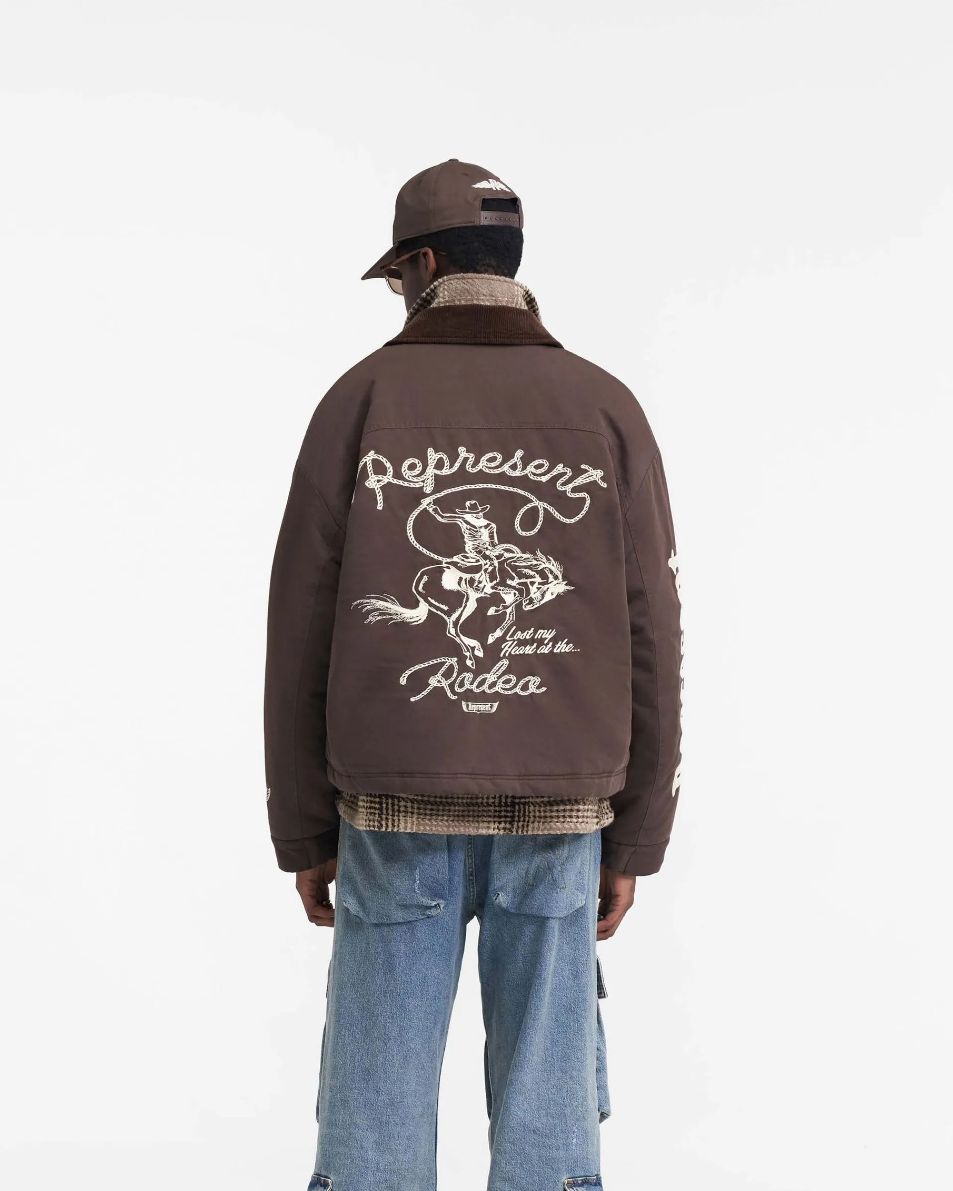 Represent Utility Carpenter Jacket - Vintage Brown> Outerwear