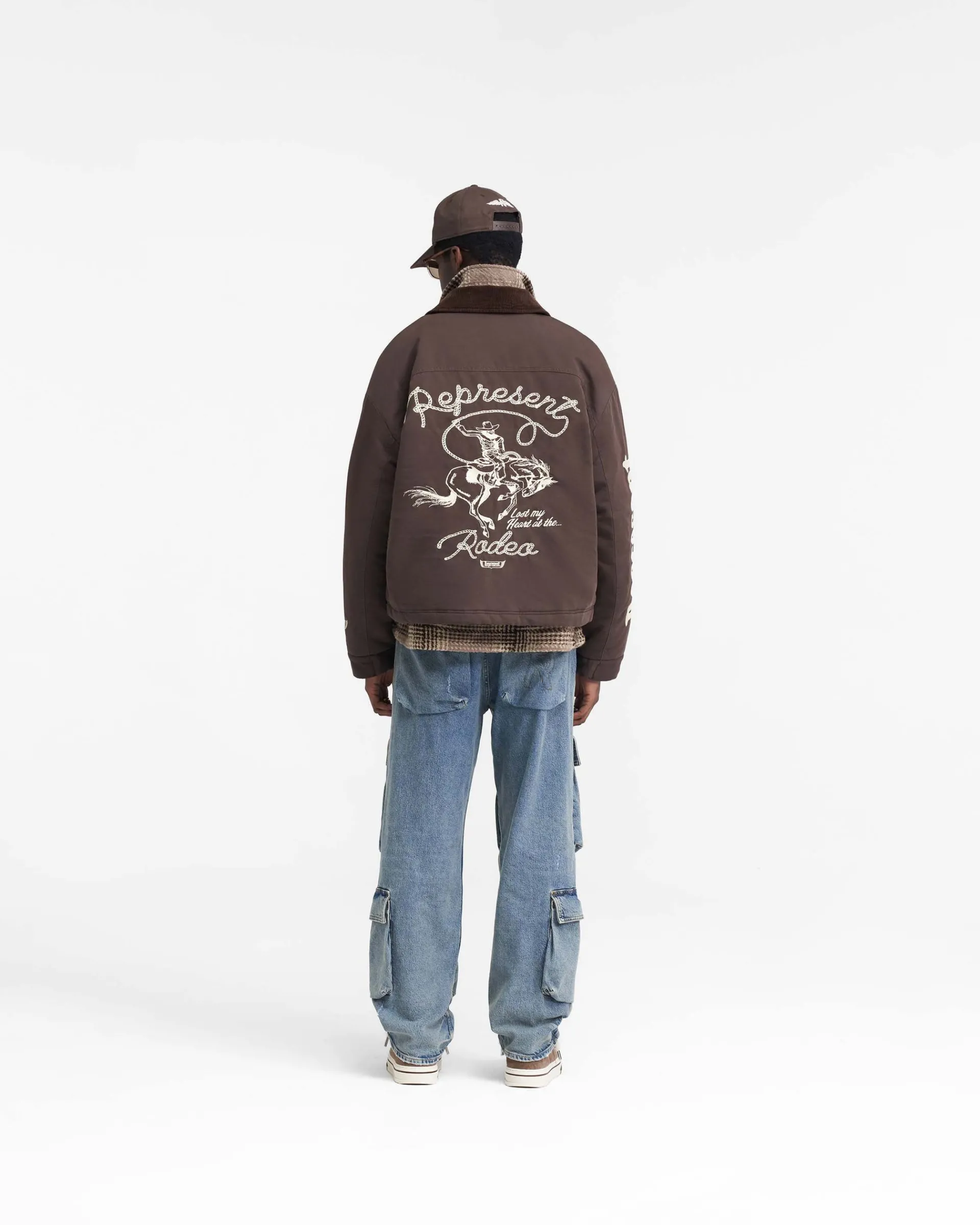 Represent Utility Carpenter Jacket - Vintage Brown> Outerwear