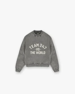Represent 247 Vs The World Boxy Sweater -> Sweaters