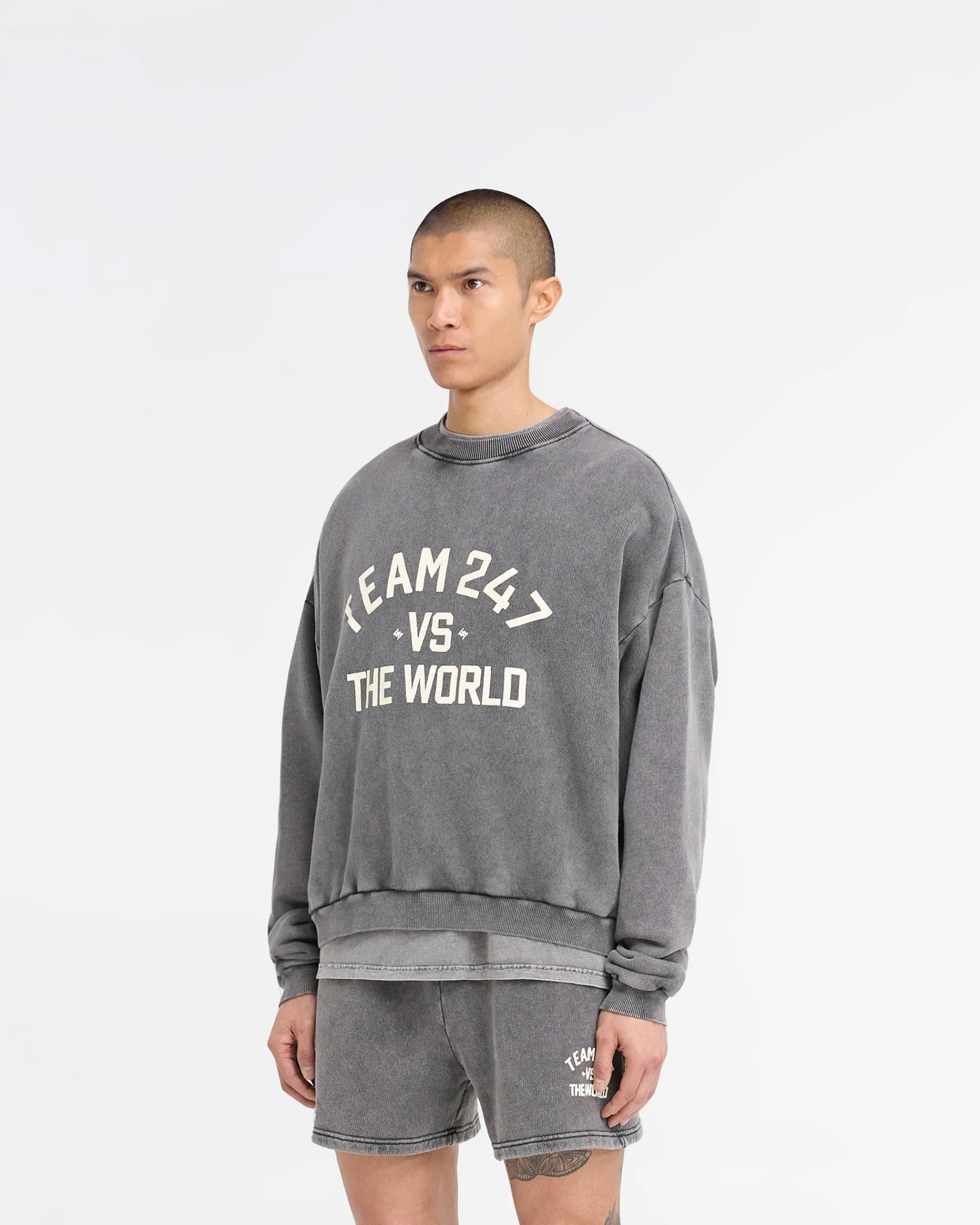 Represent 247 Vs The World Boxy Sweater -> Sweaters