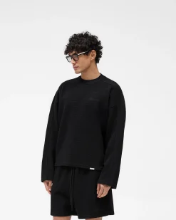 Represent Waffle Long Sleeve T-Shirt -> T-Shirts