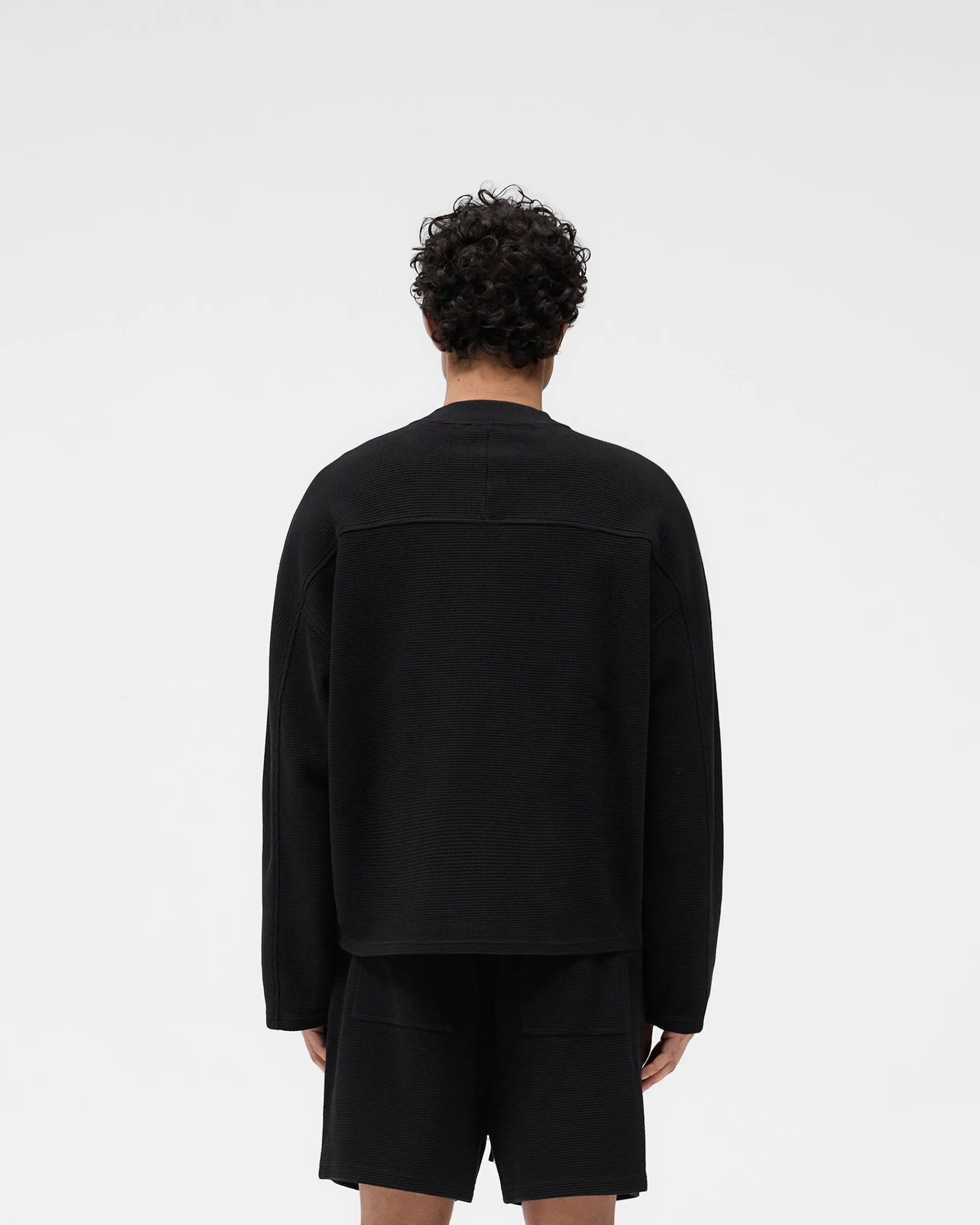Represent Waffle Long Sleeve T-Shirt -> T-Shirts
