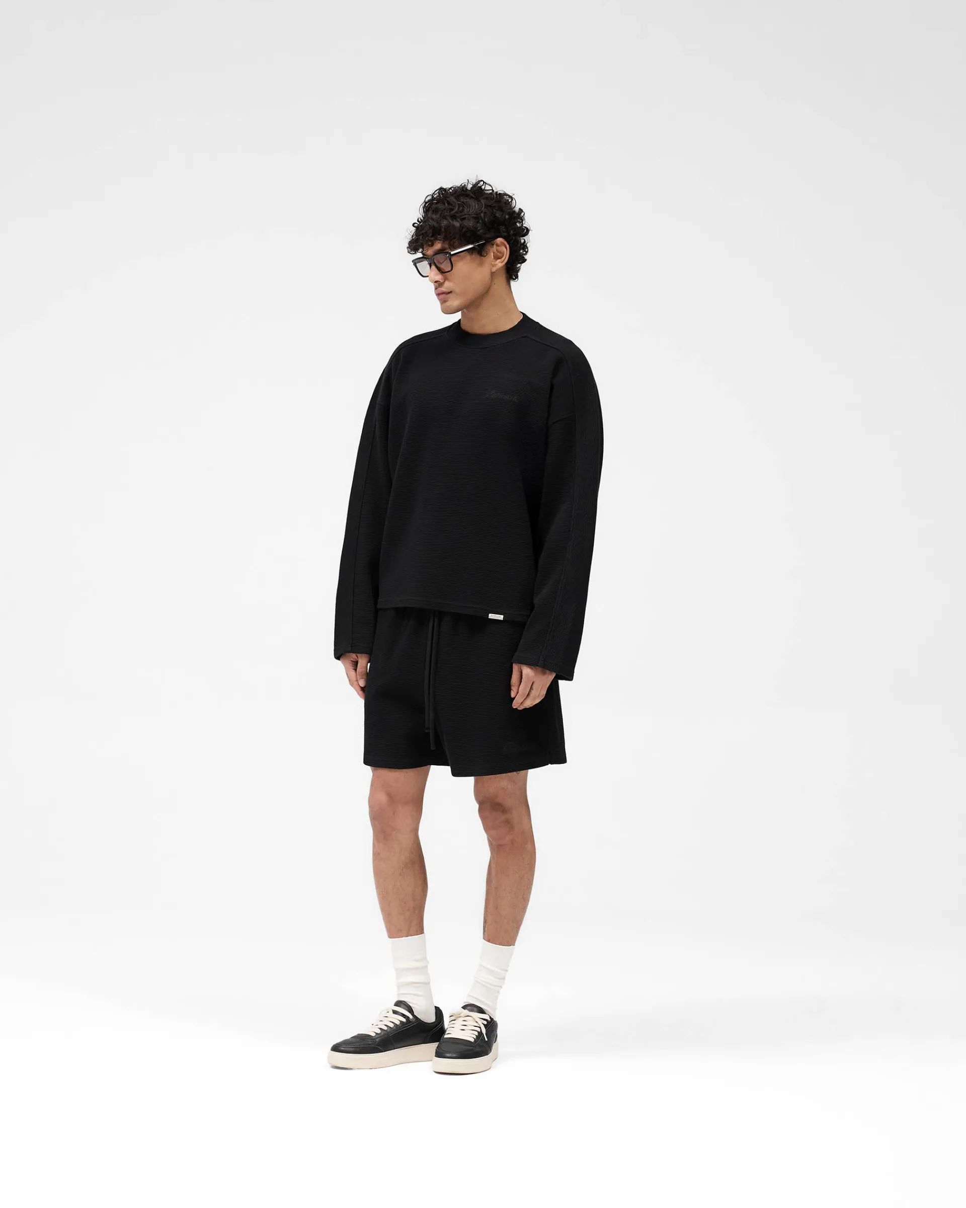 Represent Waffle Long Sleeve T-Shirt -> T-Shirts