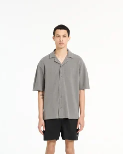 Represent Waffle Shirt - Ultimate Grey><noscript><img width=