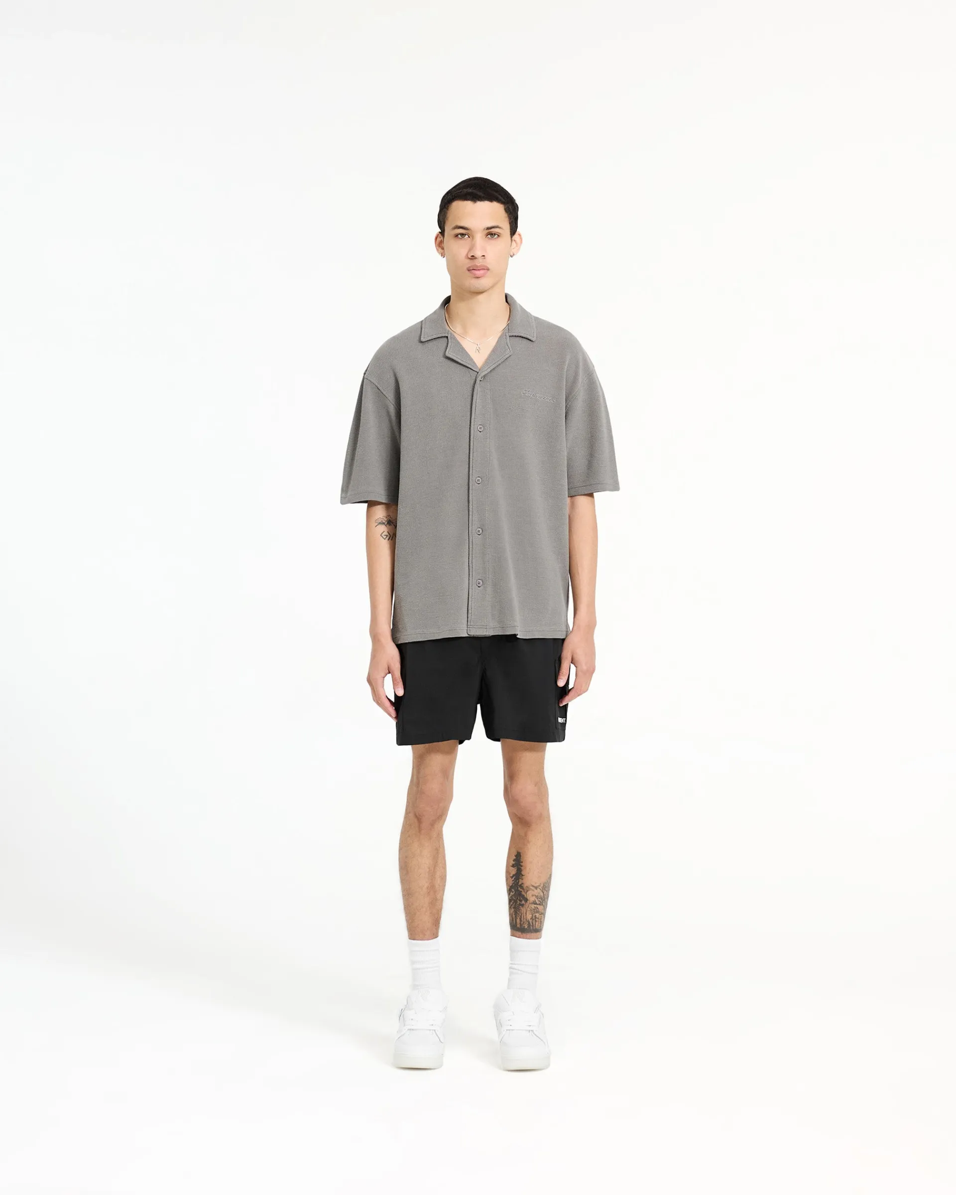 Represent Waffle Shirt - Ultimate Grey> Shirts