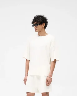 Represent Waffle T-Shirt - Flat White> T-Shirts