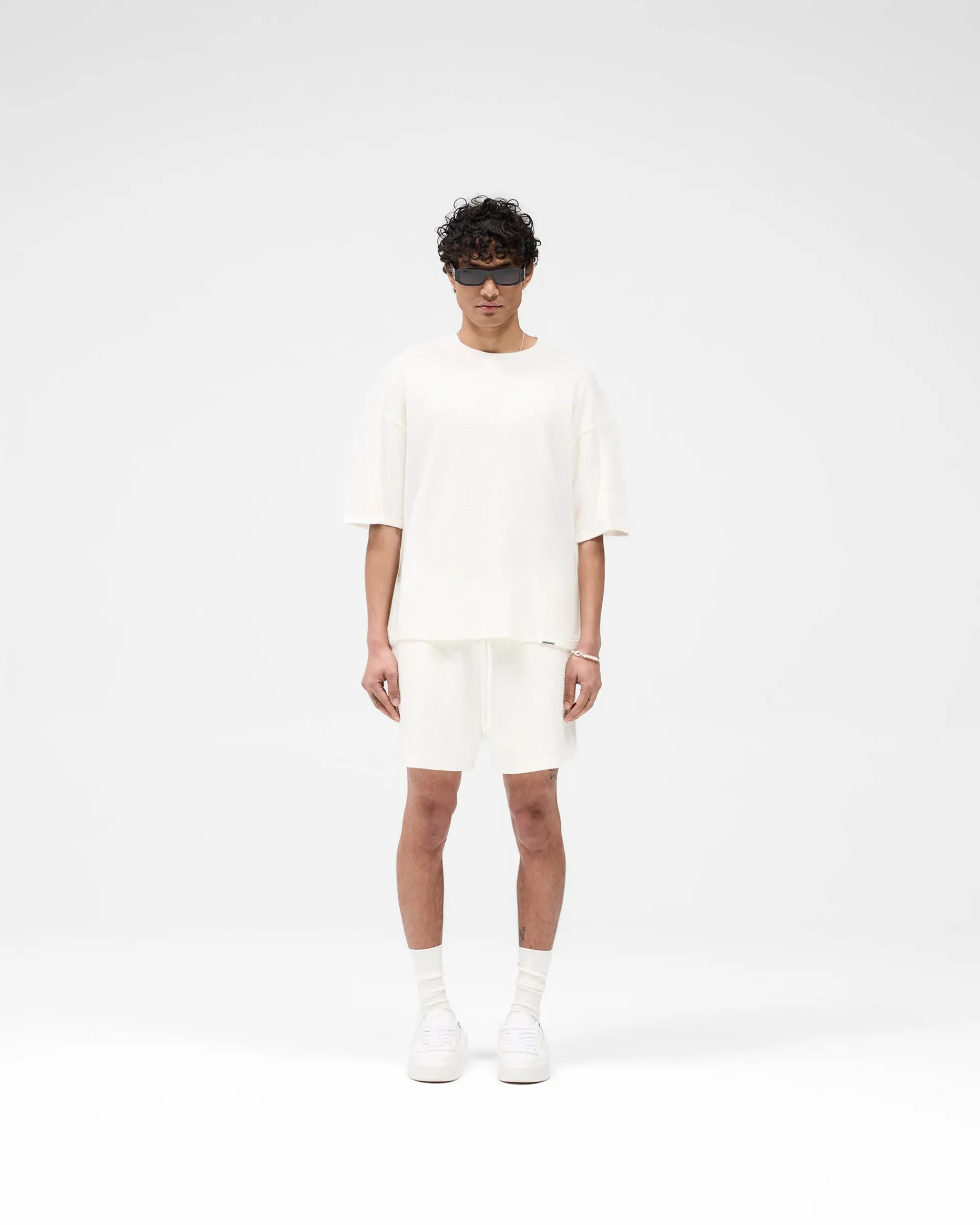 Represent Waffle T-Shirt - Flat White> T-Shirts