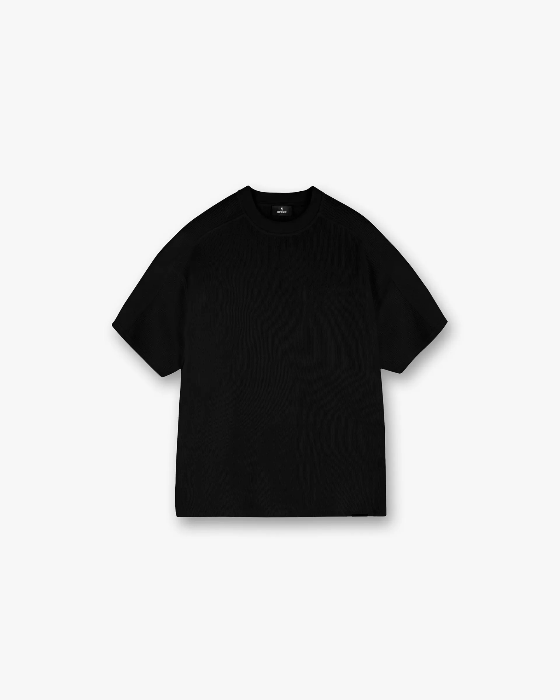 Represent Waffle T-Shirt - Jet Black> T-Shirts