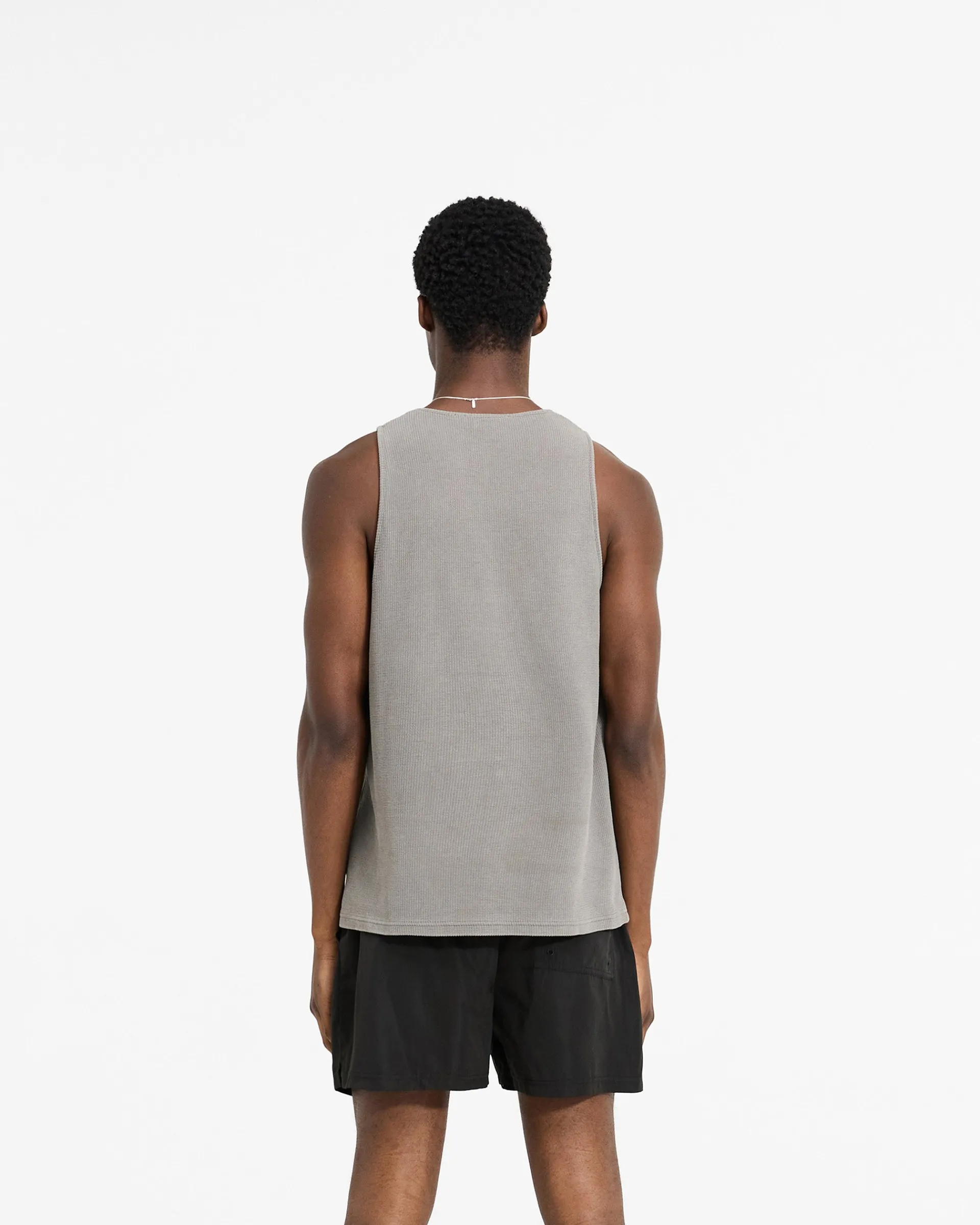Represent Waffle Vest - Ultimate Grey> Vests | T-Shirts