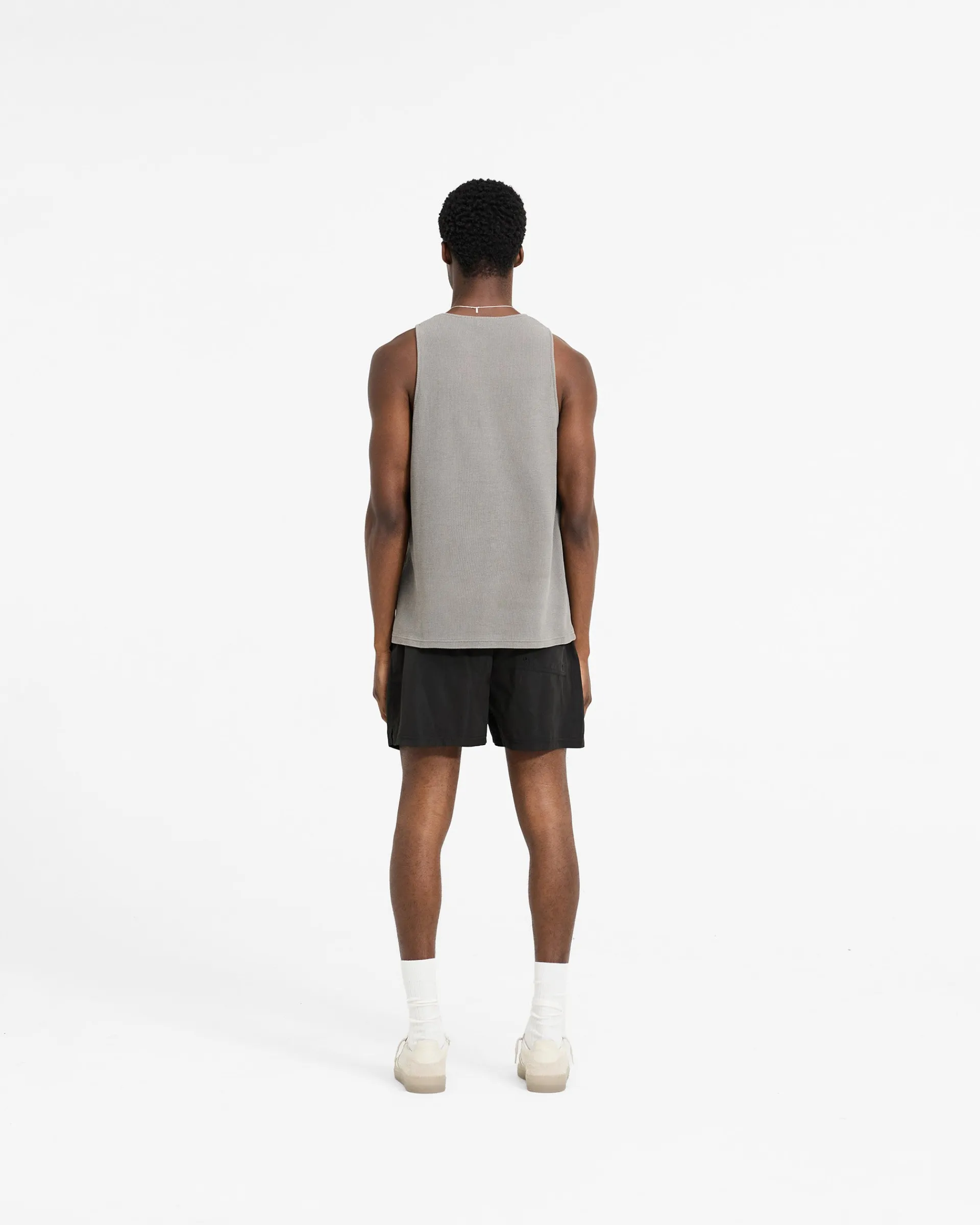 Represent Waffle Vest - Ultimate Grey> Vests | T-Shirts