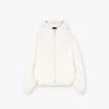 Represent Waffle Zip Through Hoodie - Flat White> Hoodies