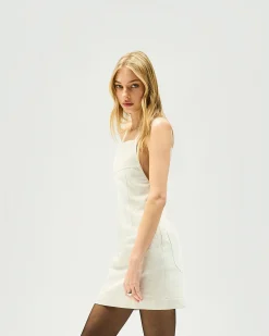 Represent Wonder Dress - Off White><noscript><img width=