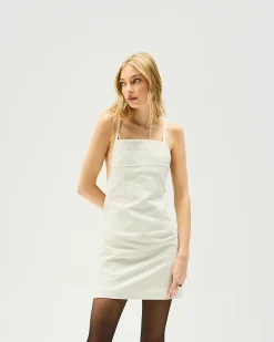 Represent Wonder Dress - Off White><noscript><img width=