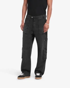 Represent Workshop Pant - Washed Black> Pants