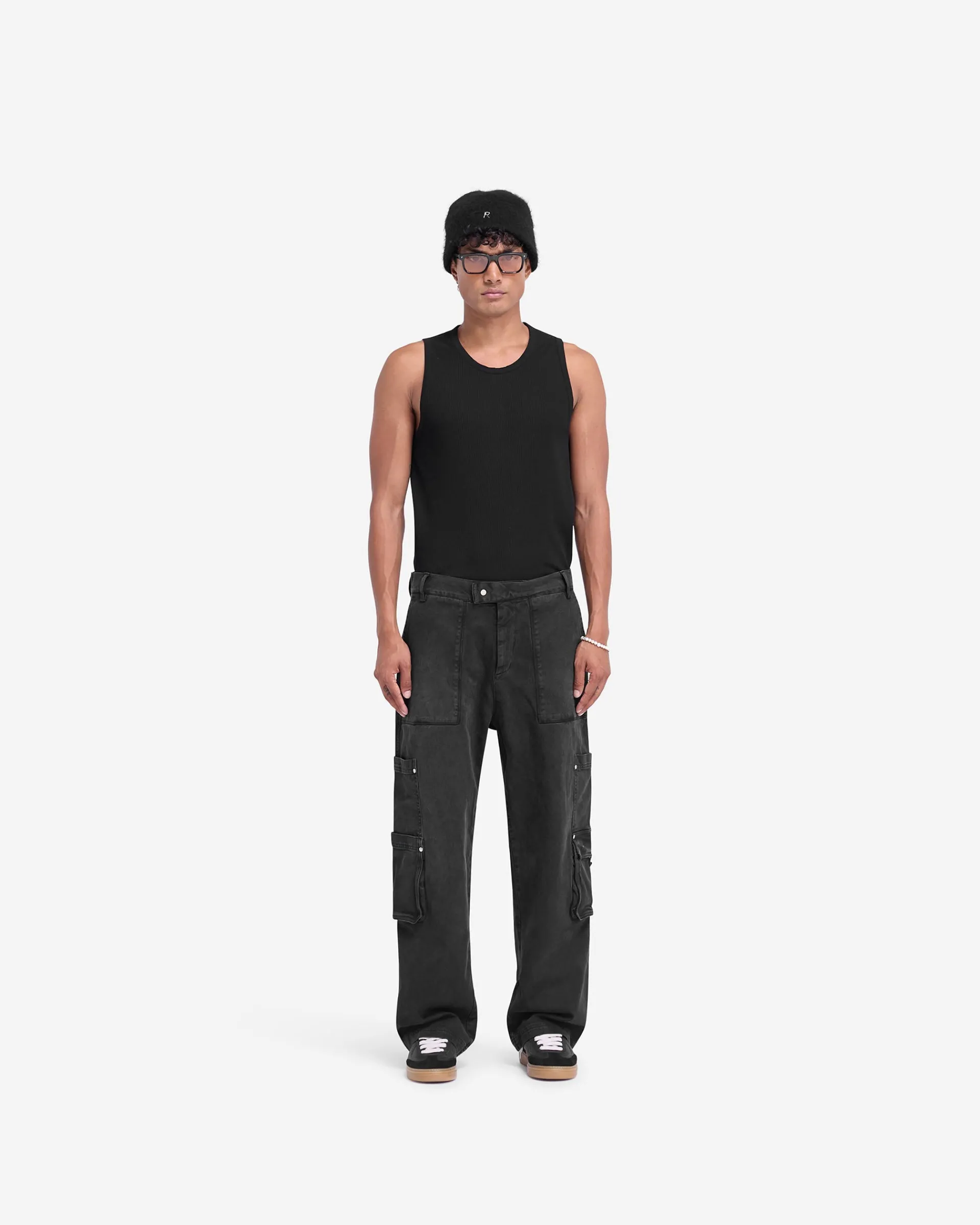 Represent Workshop Pant - Washed Black> Pants