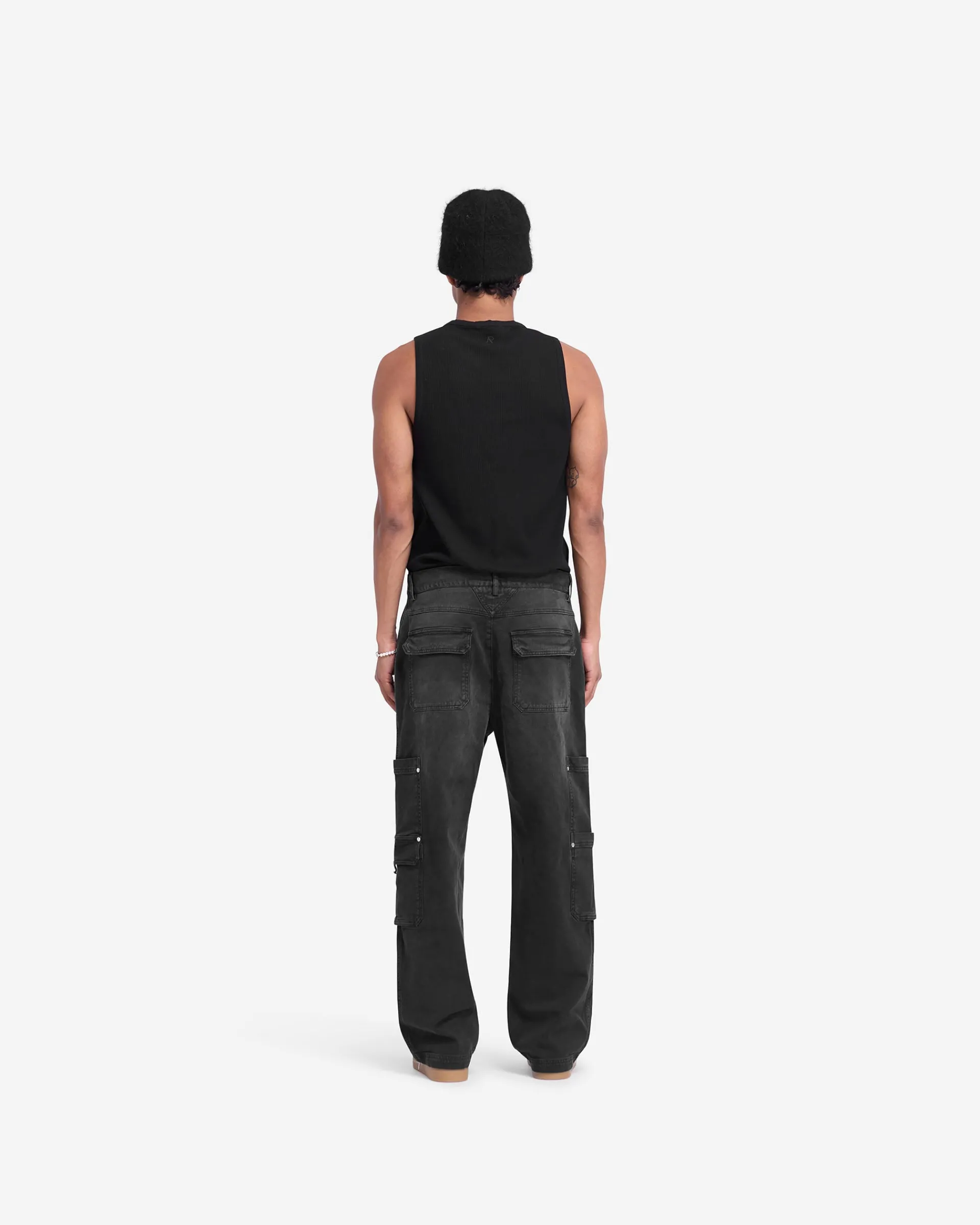 Represent Workshop Pant - Washed Black> Pants