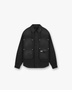 Represent Workshop Shirt - Washed Black> Shirts