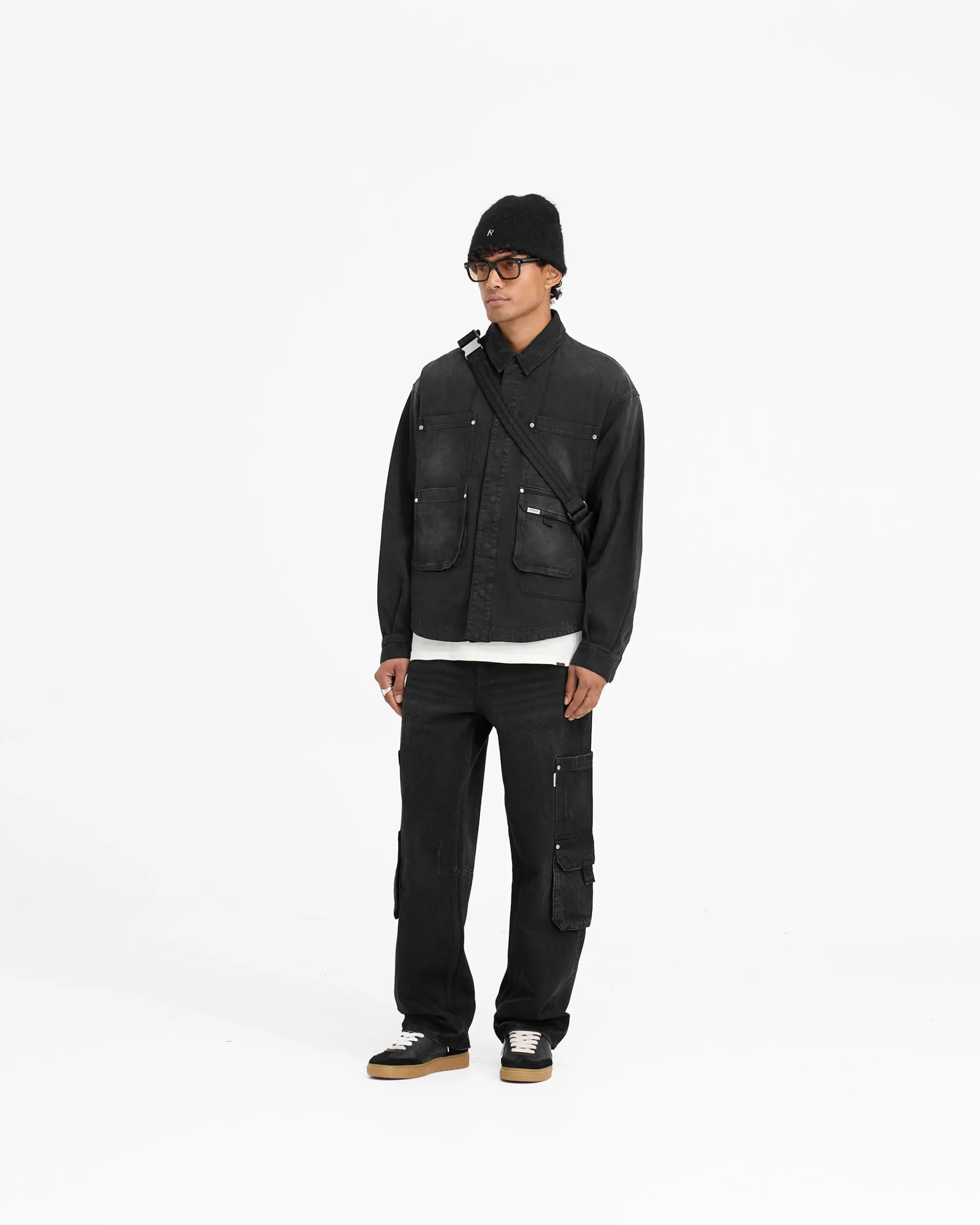 Represent Workshop Shirt - Washed Black> Shirts