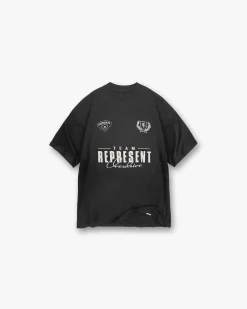 Represent World Championship T-Shirt - Stained Black> T-Shirts