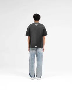 Represent World Championship T-Shirt - Stained Black><noscript><img width=