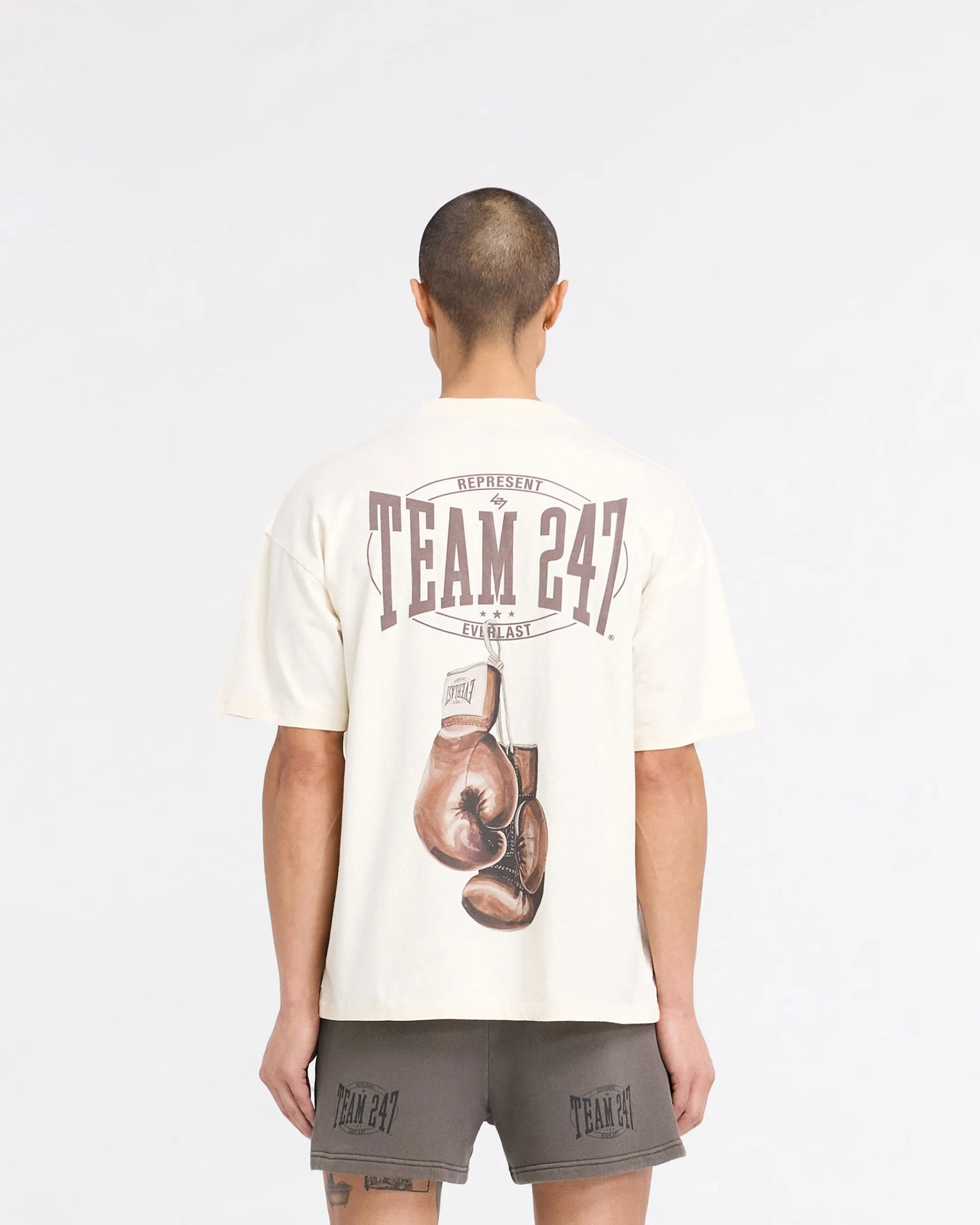 Represent 247 X Everlast Training Camp T-Shirt - Antique White> T-Shirts