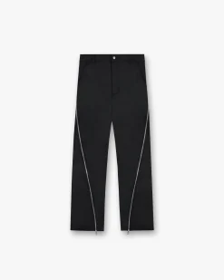 Represent Zip Panel Pant - Jet Black> Pants