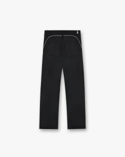 Represent Zip Panel Pant - Jet Black> Pants